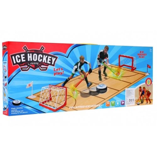 SZALONA GRA UNIHOKEJ - LATAJĄCY KRĄŻEK + BRAMKI 789-11D